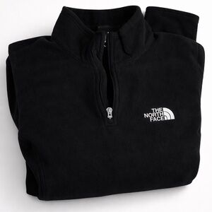 The North Face Black Half-Zip Fleece